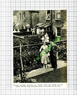 Mr Wiggins Stoke Newington Princess Margaret - 1953 Cutting