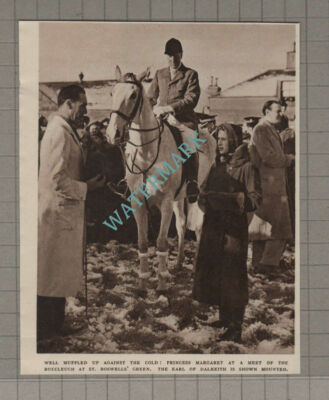 C3108) Buccleuch Meet St Boswell's Green Earl of Dalkeith - 1952 Clip
