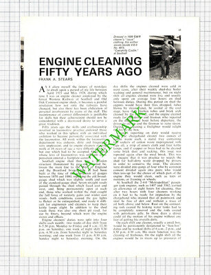 Frank Stears Great Western Railway GWR Southall Old Oak Common - 1974 Article