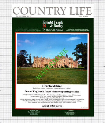 Bodenham Herefordshire House Sale Advert - 1991 Cutting
