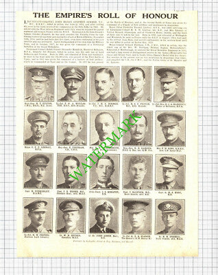 Wollaston Festing Glazebrook Peyton Edward Feetham Penrhos Raglan 1918 Cutting