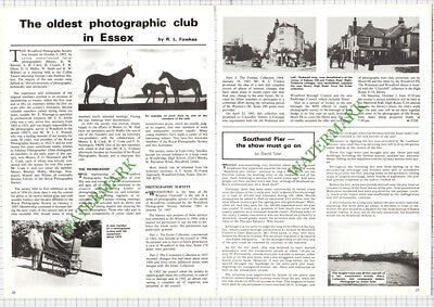 9889) Woodford Photographic Society Essex Caird Malby Wilmer - 1976 Article
