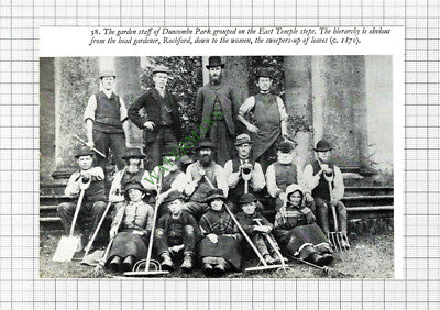 Duncombe Park Garden Staff Rochford - 1970s Cutting