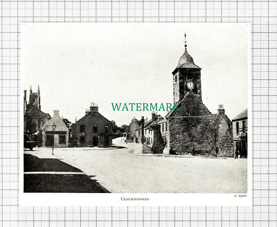C5638) Clackmannan - 1940s Cutting