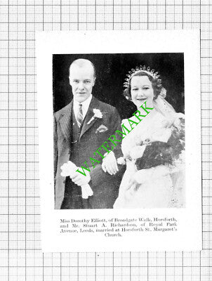 Reuben Cutler Betty Exley Guiseley / Stuart Richardson Leeds - 1938 Cutting