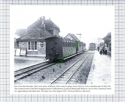 Blackmoor Railway Station Lynton & Barnstaple Railway - Small Cutting