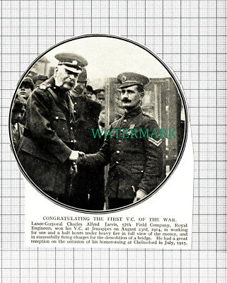 Lance Cpl Charles Alfred Jarvis 57th Field Royal Engineers WW1 - c.1918