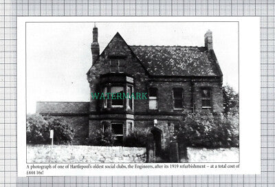 C5200) Hartlepool Engineers Social Club - Cutting