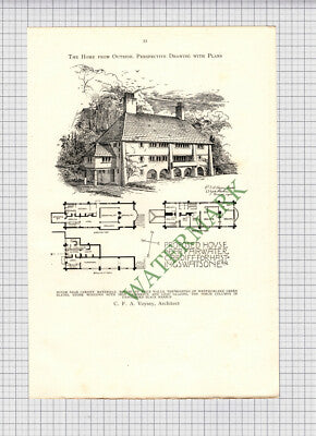 8934) Solom's Court Surrey Guy Dawber / Hastings-Watson Fairwater Cardiff c.1906