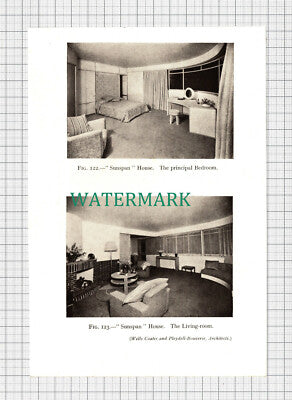 C3975) Sunspan House at Olympia London - Double -Sided Book Print