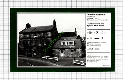 C7858) Warkworth Northumberland - 1981 Cutting