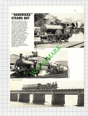 London & North Western 2-4-0 Railway Locomotive Hardwicke - 1975 Cutting
