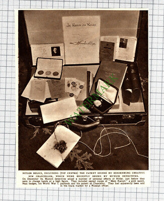 German Relics World War Two - 1950 Cutting