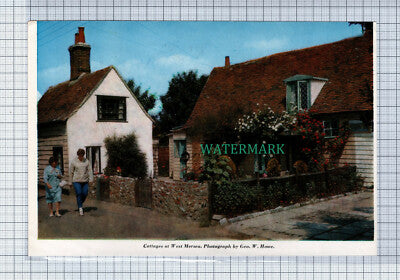 C4201) Cottages At West Mersea Essex - 1963 Clip