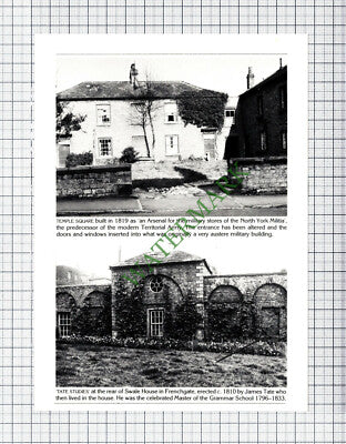 C7834) Richmond North Yorkshire Temple Square Tate Studies Swale House - Cutting