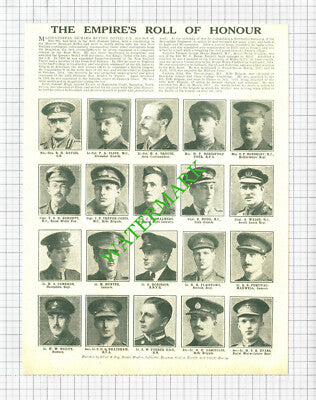Richard Hutton Davies Hugh Troyte Bampton Deane Burdett Rhyl -1918 Cutting