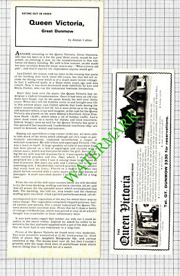 The Queen Victoria Great Dunmow Len and Sheila Cuthill - 1976 2-Part Cutting