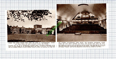 Glyndebourne Sussex Opera House Enlarged - 1953 Cutting