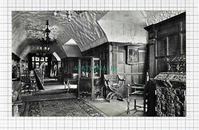 C5523) Chiddingstone / Hever Castle - 1950s Dbl/Sided Print / Cutting