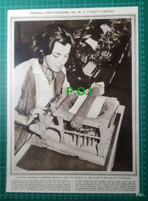 (X270) Bayreuth Museum of Typewriters - 1961 Clip