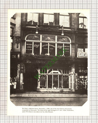 9873) Tilley's Blackett Street Newcastle - Cutting