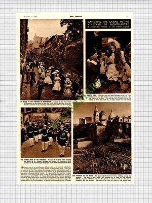 Montmartre Vineyard M Roger Leger Colette Garnier - 1947 News Page