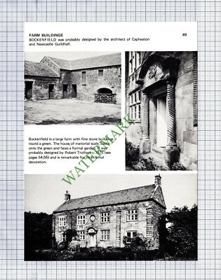 9938) Bockenfield Farm - 1970s Cutting / Print