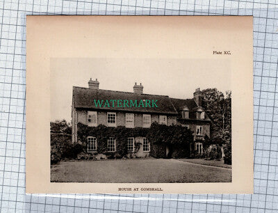 C4559) Gomshall Surrey House - 1908 Clip