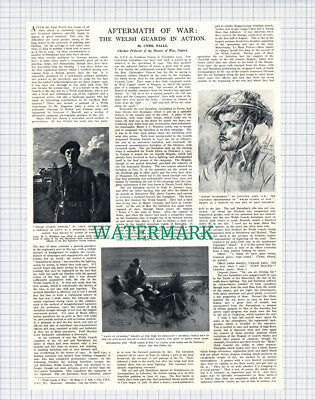 (X82) The Welsh Guards In Action Cyril Falls - 1947 Clip
