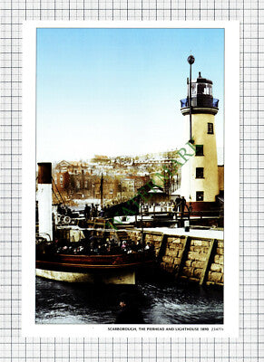 C7944) Scarborough Lighthouse - Cutting