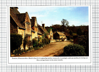 C8033) Stanton Gloucestershire - 1980s Cutting