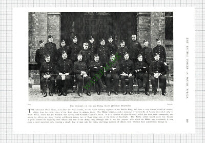 3rd Royal Scots Lothian Col E J Grant / 4th Prince Of Wales's Mirehouse - c.1900