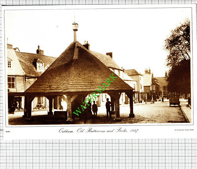 Oakham Buttercross - Print