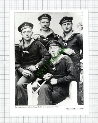9695) Luftschiff Zeppelin Crew - Cutting