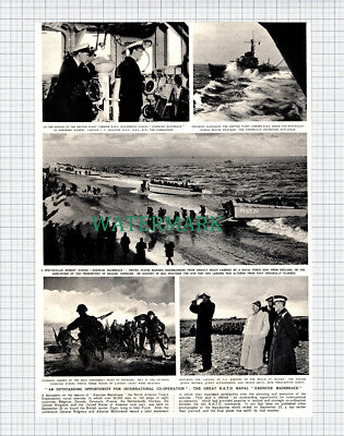 (X273) HMS Illustrious Exercise Mainbrace Capt CT Jellicoe Skagen Denmark -1952