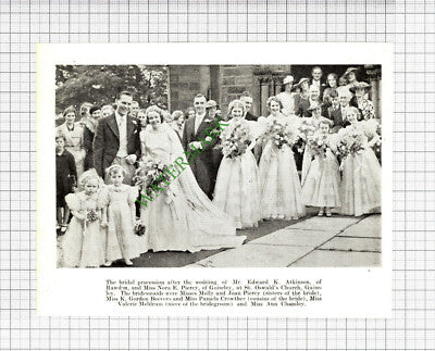 Harry Norfolk Amy Oldroyd Guiseley / Atkinson Nora Piercy Beevers -1937 Cutting