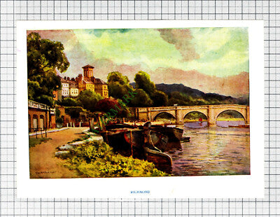 RICHMOND SURREY - 1910 Print