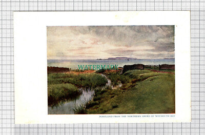 C5101) Portland Weymouth Bay Dorset - SMALL Print c.1948