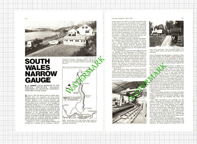 Brecon Mountain Railway Pontsticill Station - 1980 Article