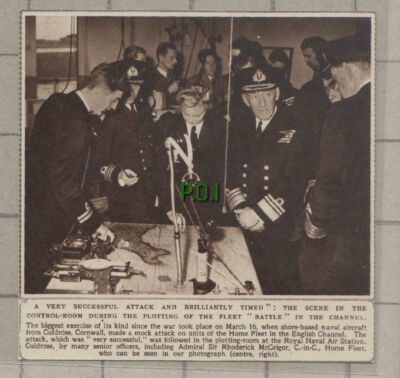 C1106) Sir Rhoderick McGrigor Royal Naval Air Station Culdrose - 1948 Clip