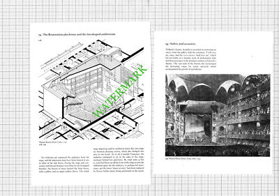 Theatre Royal Drury Lane London - c.1980s Book Prints