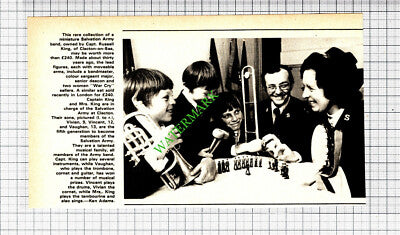 Capt Russell King Clacton Essex Vincent Vivian Salvation Army - 1974 Cutting
