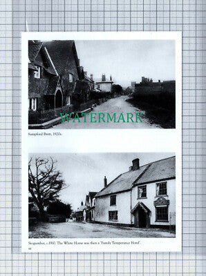 C4310) Sampford Brett / White Horse Stogumber / Doniford - SMALL Book Print