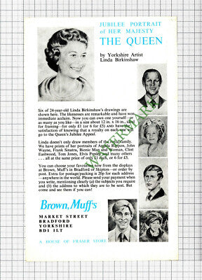 Linda Birkinshaw Yorkshire Artist Advert - 1977 Cutting