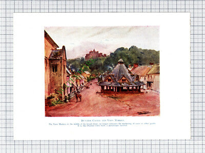 DUNSTER CASTLE - c.1911 Small Print