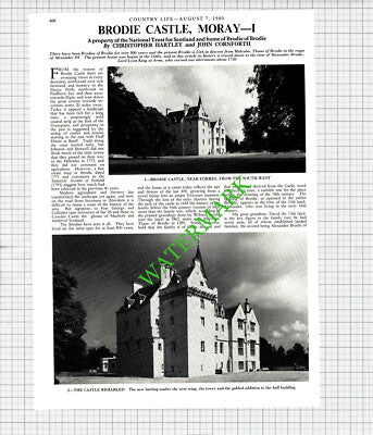 Brodie Castle Moray - 1980 2-Part Article