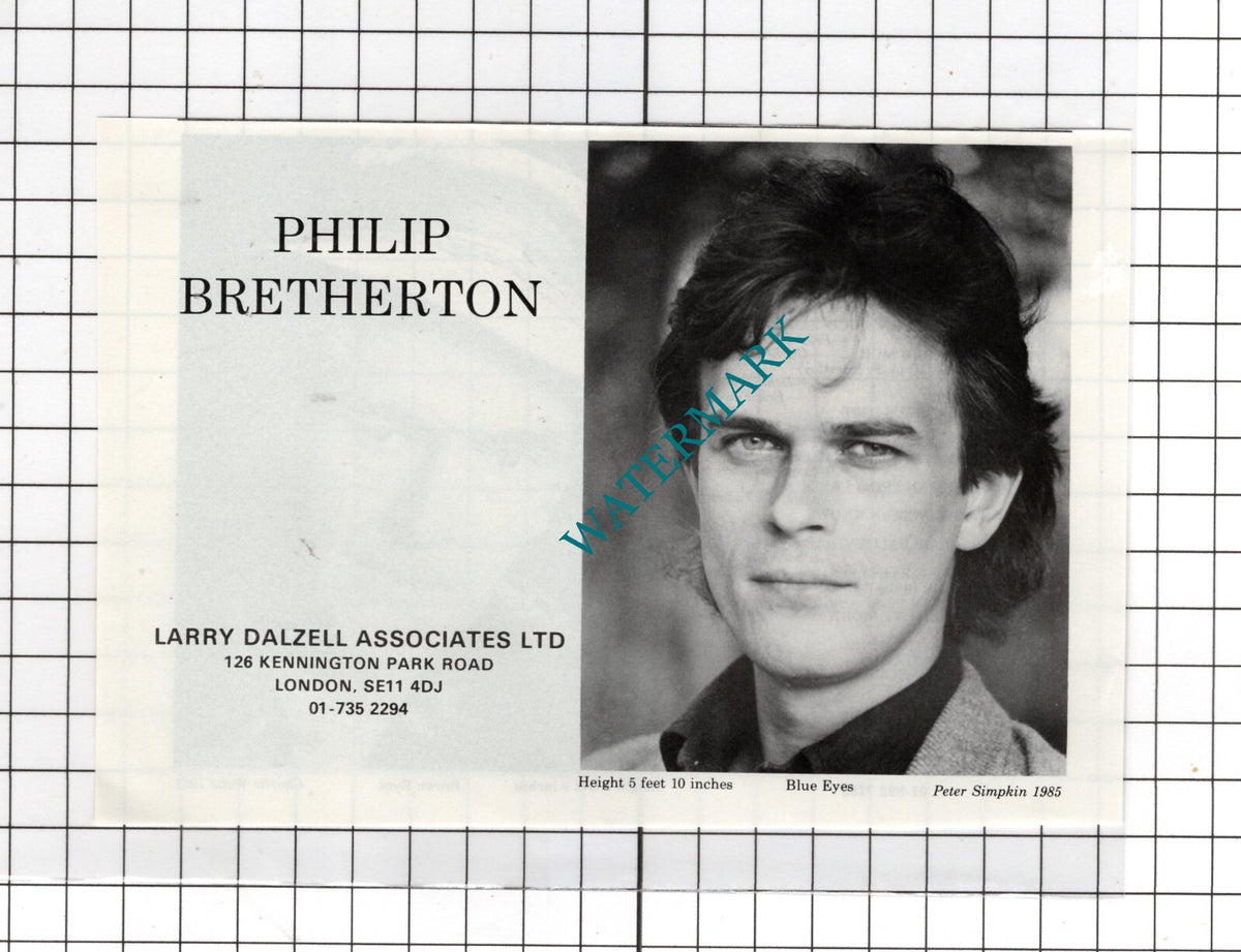 John Breslin Actor / Philip Bretherton Actor - 1986 Cutting