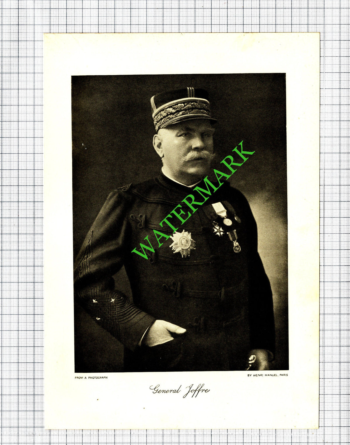 General Joffre - 1920 Print