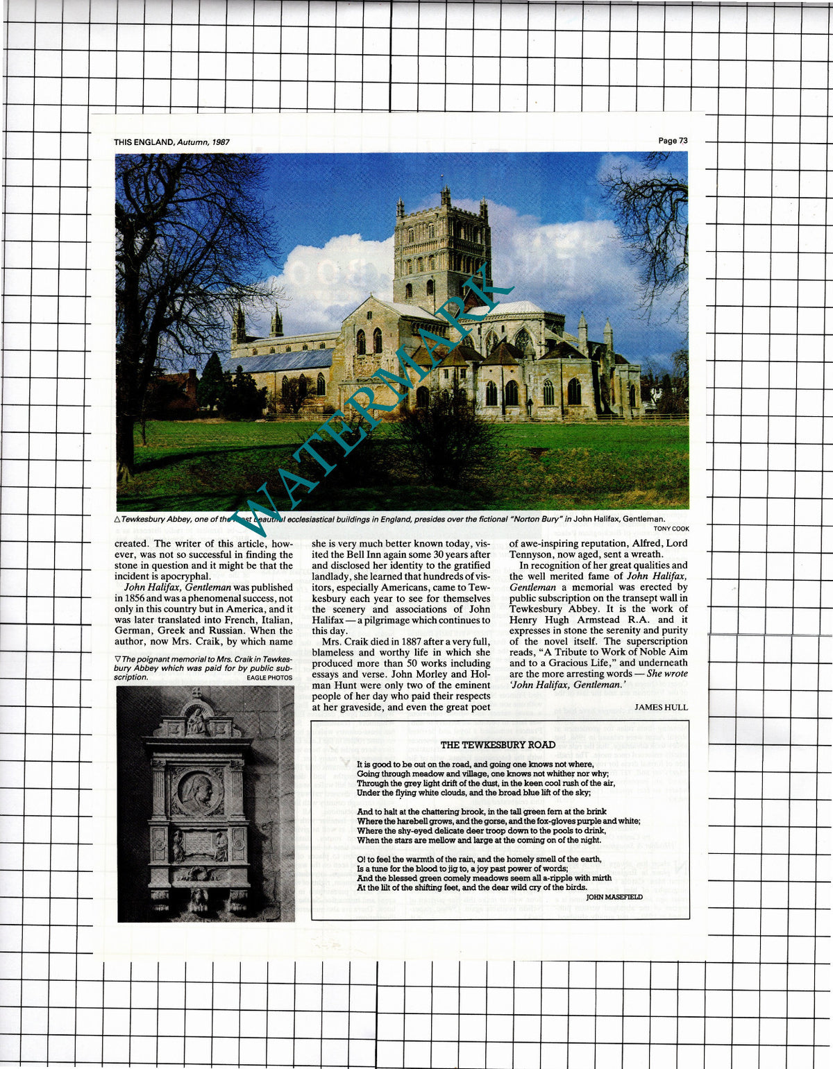 Dinah Maria Mulock Mrs Craik Author - 1987 Article