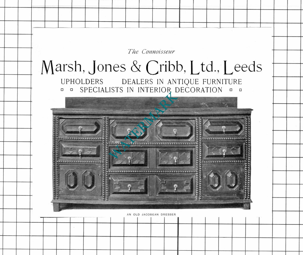 Marsh Jones & Cribb Ltd Leeds - 1910 Advert